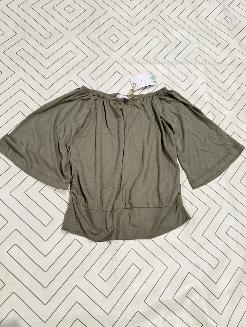 NWT Peyton Bre Green Top